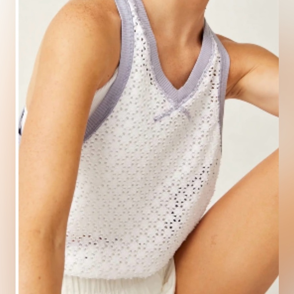 Free People FP Movement ‘Slam Dunk’ Tank Top Lilac